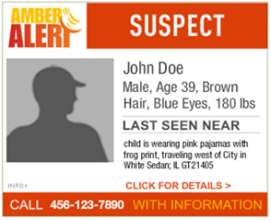 AMBER Alert Banner 2