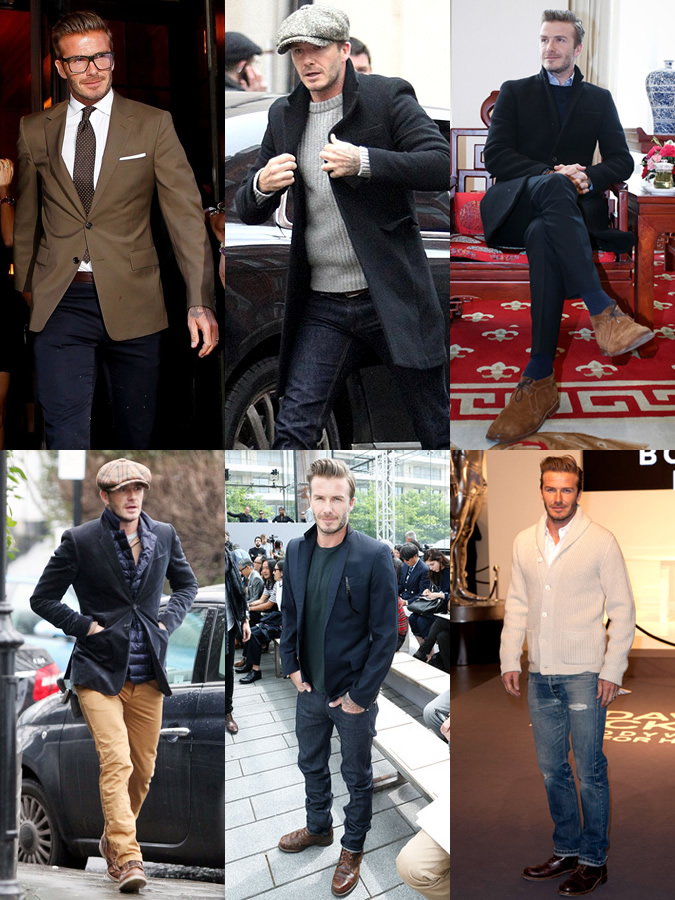 When all else fails you can always look to David Beckam ... or the David Beckham of your day. That man has a good time getting dressed.  fashionbeans.com