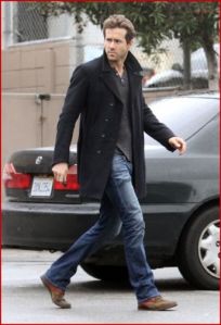 Henley, Pea Coat, Good jeans, cool boots. 