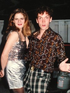 Disco Semi-Formal? Why not go as the disco ball? It's fun to go all in. Thanks to my date Brian for doing it with me!! He thought I was punking him!