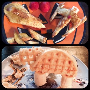 This is literally how Sean presents Loch's breakfast. There's no competing with that! 